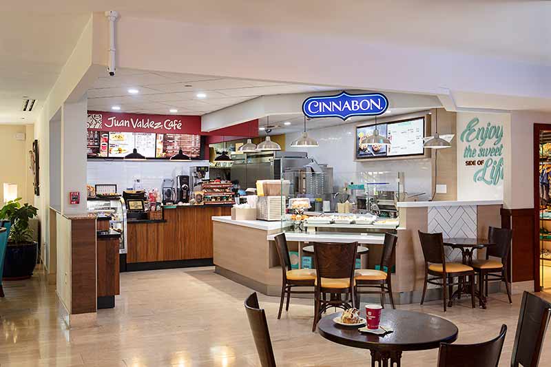Cinnabon & Juan Valdez Cafe